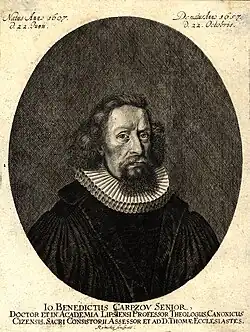 Johann Benedikt Carpzov I., Stadtbibliothek Trier