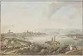 Johann Kaspar Schneider: Mainz von Süden, 1817