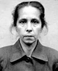Johanna Bormann im August 1945
