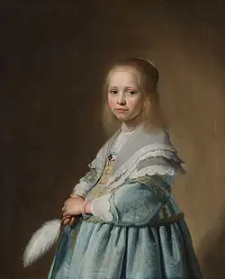Johannes Cornelisz. Verspronck: Mädchen in Blau, Rijksmuseum Amsterdam, 1641