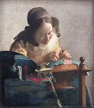 Die Spitzenklöpplerin (Jan Vermeer)