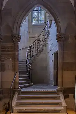 Wendeltreppe zur Empore