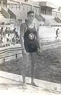 Weissmuller bei Olympia 1924