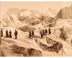 John Jullien, Überquerung des Mer de Glace