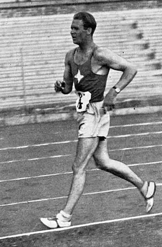 John Mikaelsson – Europameister 1946 und Olympiasieger 1948 sowie dann auch noch einmal 1952 – gewann hier die Bronzemedaille