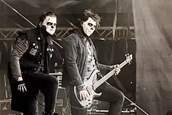 Sänger Jonathan Schneider und Bassist Daniel Meier