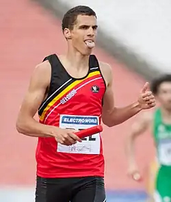 Jonathan Borlée – ausgeschieden als Fünfter des zweiten&nbsp;Halbfinals