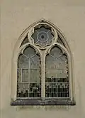 Neogotisches Fenster von aussen