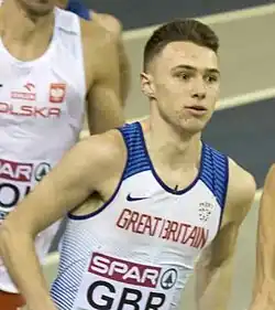 Joe Brier – ausgeschieden als Fünfter des zweiten&nbsp;Vorlaufs