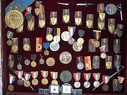 Joseph Levis’ Medaillensammlung