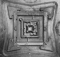 Urentwurf der Zitadelle Jülich