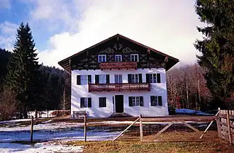 Im ehemaligen Forsthaus Einsiedl wurden die letzten Reserven der Deutschen Reichsbank zwischengelagert