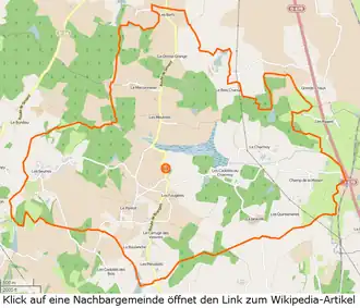 Juif mit seinen Nachbarorten