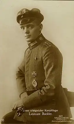 Julius Buckler, 36&nbsp;Luftsiege, überlebte trotz schwerer Verwundungen beide Weltkriege und starb am 23. Mai 1960 in Bonn.