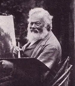 Maler Julius Kornbeck, Schlosherr von 1887 bis 1920