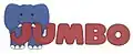 Blauer Elefant, roter Schriftzug «JUMBO»