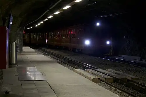 Tunnel bei Jungfraujoch, 3454 m (2015)
