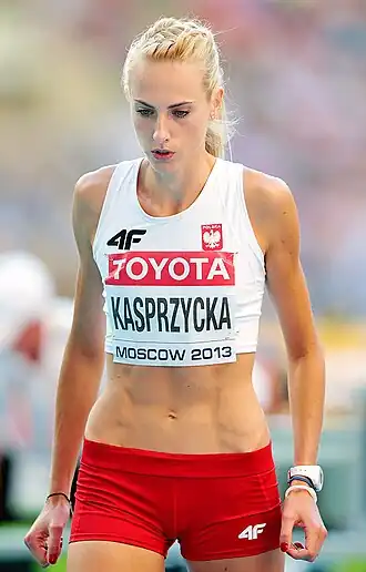 Justyna Kasprzycka (*&nbsp;1987)