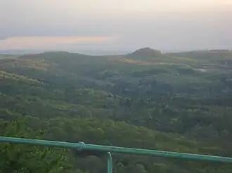 Käpfle und Wasenwald, Blick vom Georgenberg