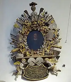 Epitaph des Sohnes Hans Friedrich (1657–1702), St. Wipperti Kölleda