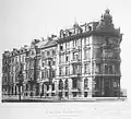 Kaiser-Wilhelm-Ring 1 – Wohnhaus Ecke Hohenzollernring 95–101 (um 1887)
