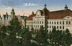 Zeitgenössische Ansichtskarte (um 1917)