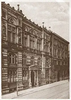 Schulgebäude St.-Apern-Straße, Postkarte o.&nbsp;J.