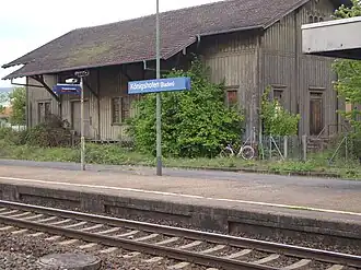 Bahnhof Königshofen, 2013