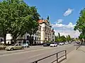 Pirna: Streckenabschnitt der Königsteiner Straße (Aufnahme 2018)
