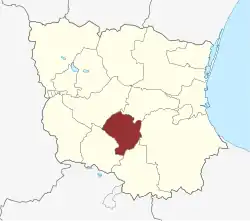 Lage des Lidemark Sogn in der Køge Kommune