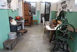 Küche in der Ausstellung