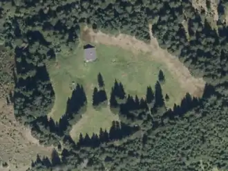 Kühager-Heimalm aus der Vogelperspektive