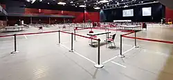 Impfzentrum im Großen Saal