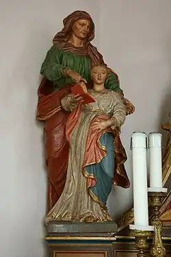 Statue Anna mit Maria