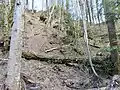 Nach dem Hangrutsch bei der Drachenhöhle bleibt der grosse Bereich am Weg weiterhin instabil