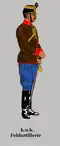Feldartillerie (Offizier/Parade bis 1910)