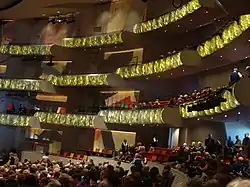 Muriel Kauffman Theatre (Blick auf die Balkone)