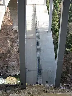 KKS-Felder der Lieser­schlucht­brücke