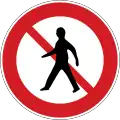 230: Verbot für Füßgänger