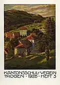 Titelbild 1926: Kantonsschulareal