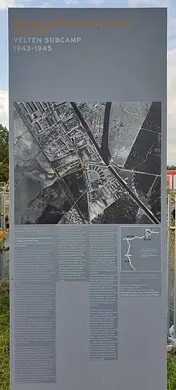 KZ-Außenlager Velten Gedenktafel