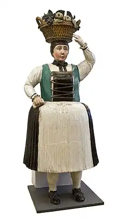 Figurenofen, Mühl­viertel 18.&nbsp;Jh.