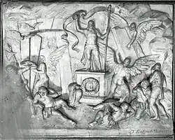 Alabasterrelief Auferstehung