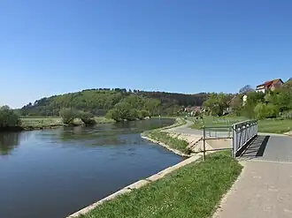Blick von Bodenfelde auf den Kahlberg