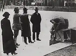 Kai Nielsen auf dem Blågårds Plads, Kopenhagen