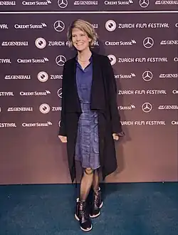 Porträtfoto von Kaija Ledergerber auf dem Zurich Film Festival 2021