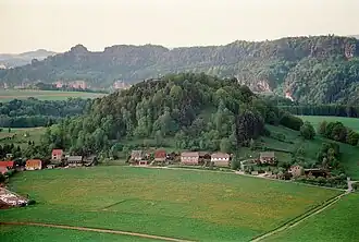 Blick zur Kaiserkrone vom Zirkelstein
