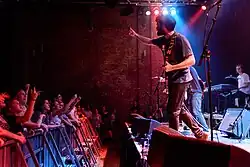 Interaktion mit dem Publikum