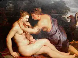 Peter Paul Rubens: Kallisto und Jupiter (1613). Kassel, Museumslandschaft Hessen Kassel