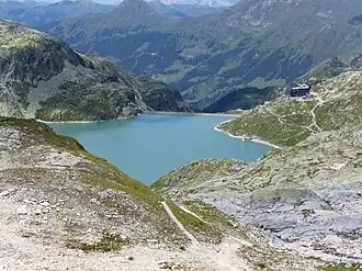 Weißsee mit Rudolfshütte